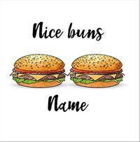 Tap to view Nice Buns Personalised Card