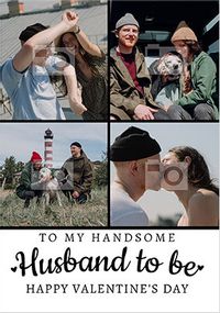 Husband-To-Be Photo Card