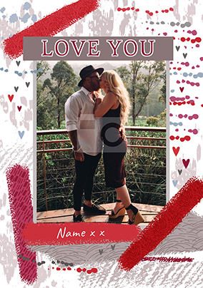 I Love You Photo Valentine's Card