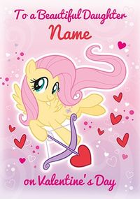 My Little Pony - Beautiful Daughter Valentines Card