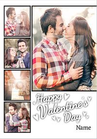 Valentine's Day Multi Photo Upload Card - Essentials