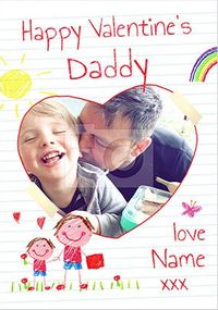 Tap to view Happy Valentines Daddy Boys Photo Card
