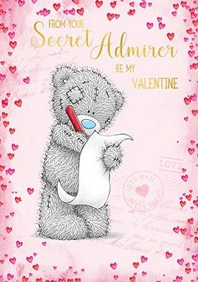 From Your Secret Admirer Personalised Valentine's Card | Funky Pigeon