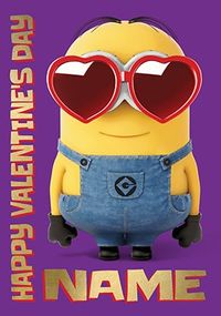 Tap to view Despicable Me Valentine's Day Personalised Card