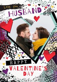 Tap to view Husband Happy Valentine's Day Photo Card