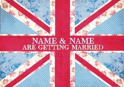 Cool Britannia - Wedding Invitations