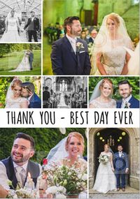 Tap to view Essentials - Wedding Thank You Card Multi Photo Upload
