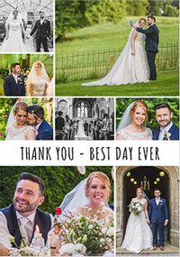 Tap to view Essentials - Wedding Thank You Card Multi Photo Upload