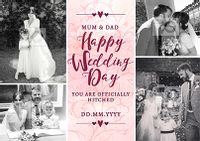 Tap to view Essentials Photo Upload Wedding Day Card - Mum & Dad