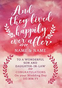 Tap to view J'adore Wedding Day Card - Happily Ever After