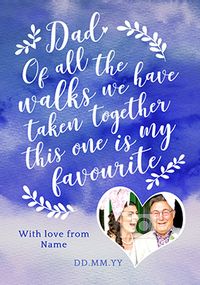 J'adore Father of the Bride  Wedding Card