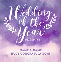 Tap to view J'adore Wedding Day Card - Wedding Of The Year