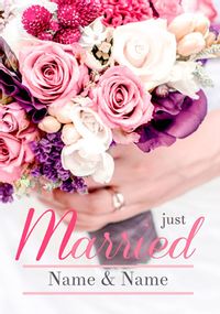 Letter Press - Just Married