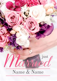 Tap to view Letter Press - Just Married