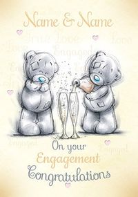 On Your Engagement Personalised Card - Me To You