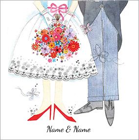 Art Group - The Bride & Groom Wedding Card