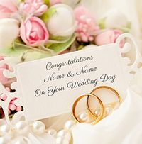 Tap to view Paper Rose - Wedding Card Photographic on your Wedding Day