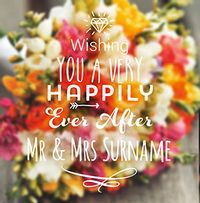 Tap to view Paper Rose - Wedding Card Happily Ever After
