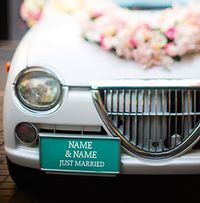Paper Rose - Wedding Card The Wedding Car