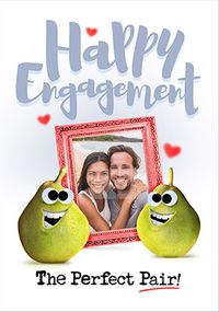 The Perfect Pair Photo Engagement Card