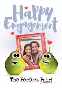 Tap to view The Perfect Pair Photo Engagement Card