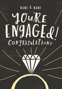Tap to view You're Engaged Personalised Card