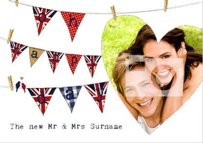 Paper & Pegs Britannia - Wedding Congrats PU