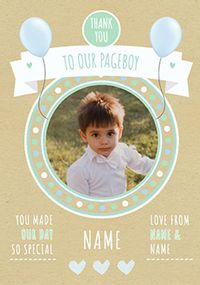 Tap to view Rustic Romance - Pageboy Thank You