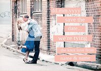 Some Beautiful Place - Save the Date Wedding Card