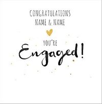 You're Engaged Card