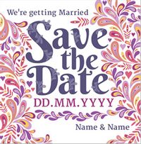 Folklore - Save the Date Getting Married Wedding Card