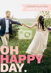 Tap to view Oh Happy Day Wedding Invite