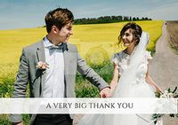 Tap to view Banner - Landscape Photo Thank You Card