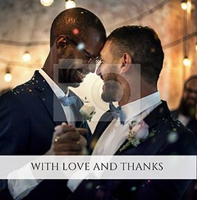 Banner - Square Photo Thank You Card