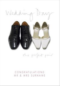 Tap to view Woodmansterne - The Perfect Pair Wedding Card